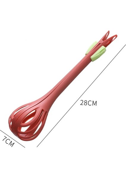 Pk Çok Fonksiyonlu Yumurta Çırpıcı Yumurta Süt Çırpma Makarna Maşası Yiyecek Klipleri Mikser Manuel Karıştırıcı Mutfak Krema Pişirme Aracı Mutfak Aksesuarı (Yurt Dışından)