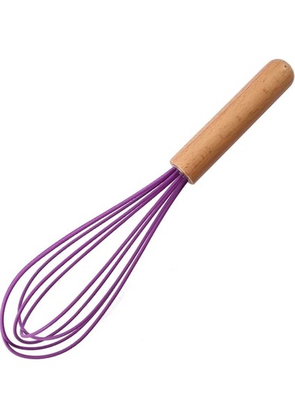 Mor Manuel Yumurta Çırpıcı Silikon Balon Çırpma Krema Mikseri Karıştırma Karıştırma Çırpma Balonu Mutfak Pişirme Gereçleri Süt Krema Tereyağı (Yurt Dışından)