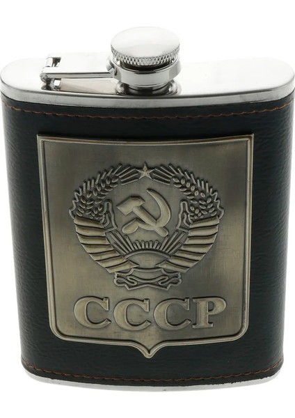 Seçenek 3 Rusya Yüksek Dereceli Paslanmaz Çelik Hip Fask Alkol Viski Likör Konteyner Viski Şişesi Taşınabilir Drinkware (Yurt Dışından)