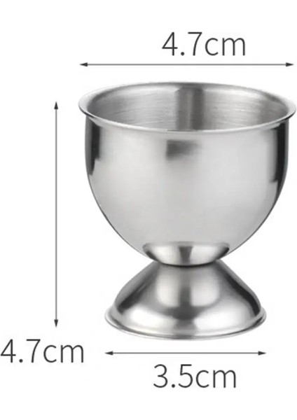 Gümüş Büyük Yumurtalık 2 Renk Yumurta Organizatör Çevre Dostu Pas Geçirmez Yumurta Bardak Standı Aksesuarları (Yurt Dışından) fırsatları