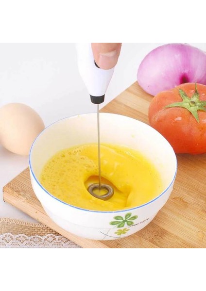 Pembe 1 Pc Içecekler Süt Kahve Köpürtücü Köpürtücü Çırpma Mikser Karıştırıcı Yumurta Çırpıcı Elektrikli Mini Kolu Karıştırma Araçları (Yurt Dışından)