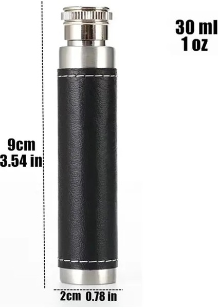 1 Oz B Mini Paslanmaz Çelik Hip Mataralar Viski Için Gizli Şarap Şişesi Boru Şeklindeki Pot Alkol Şişesi Groomsmen Hediyeler 1/1.5/5 Oz (Yurt Dışından)