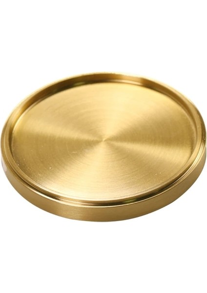 Orta Pirinç Bardak Altlığı Yuvarlak Fincan Paspaslar Ev Mutfak Sehpalar Centerpieces Süslemeleri (Yurt Dışından)