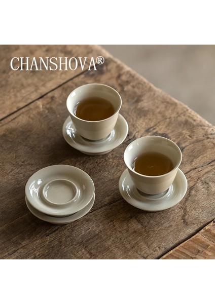50ML 30-50ML Chanshova 30/40/50ML Çin Tarzı Sır Seramik Küçük Kahve Fincanı Fincan Tabağı Seti Çay Fincanı Seti Içme Gereçleri Çin Porselen H413 (Yurt Dışından)