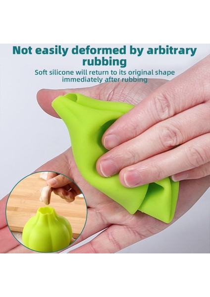 Combo 2 Sarımsak Soyucu Yaratıcı Mutfak Silikon Yumuşak Sarımsak Soyucu Sarımsak Soyucu Basit ve Kullanışlı Mutfak Sarımsak Soyucu Aksesuarları (Yurt Dışından) fiyatları