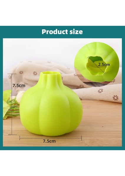 Combo 2 Sarımsak Soyucu Yaratıcı Mutfak Silikon Yumuşak Sarımsak Soyucu Sarımsak Soyucu Basit ve Kullanışlı Mutfak Sarımsak Soyucu Aksesuarları (Yurt Dışından) fırsatları