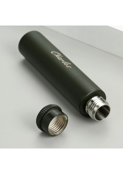 Sakin Yeşil 1 Oz Yeşil Siyah Metal Paslanmaz Çelik Mini Taşınabilir Flagon Şişe 30 ml Cep Alkol Şarap Pot Hip Flask Funnl Özel (Yurt Dışından)