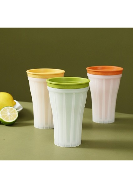 Beyaz Dıy Smoothies Fincan Hızlı Dondurulmuş Dondurma Makinesi Ev Yapımı Milkshake Şişe Buzdolabı Tutam Fincan Sihirli Sıkmak Rüşvet Fincan (Yurt Dışından)