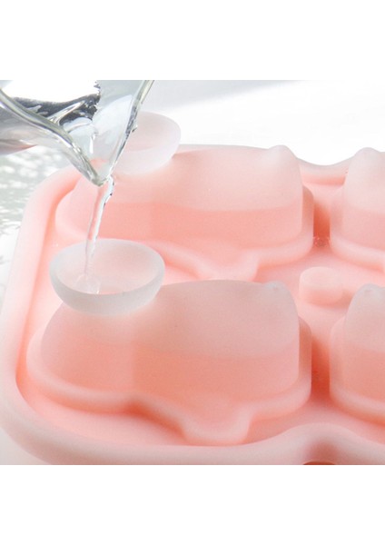 Yeşil Yeni 4 Izgara Penguen Şekli Dıy Buz Küpü Tepsisi Hafif Esnek Kolay Bırakılan Buz Kalıbı Mojitos Popsicles Demlenmiş Nane (Yurt Dışından) fırsatları