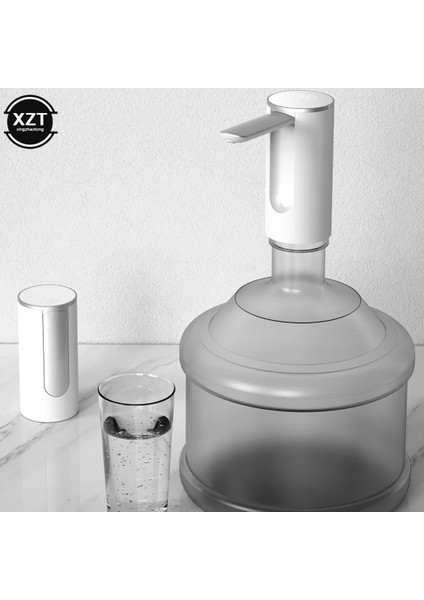 Yaratıcı Katlanır Su Sebili Sürahi 1-5 Galon Evrensel Su Pompası Şişesi USB Elektrikli Su Galon Pompası Ekranlı (Yurt Dışından) fırsatları