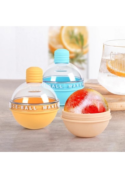 Mavi Buz Hokeyi Buz Küpleri Kalıp Viski Küresel Buz Topu Makinesi Yuvarlak Ampul Yapmak Kalıp Mutfak Alet Renkli Puck Kalıp Bar Araçları (Yurt Dışından) fiyatları
