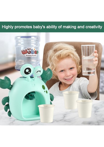 Kaplan Çocuklar Mini Su Sebili Simülasyon Aletleri Sevimli Su Suyu Süt Kahve Içme Çeşmesi Çocuk Karikatür Yengeç Su Soğutucu (Yurt Dışından) fiyatları