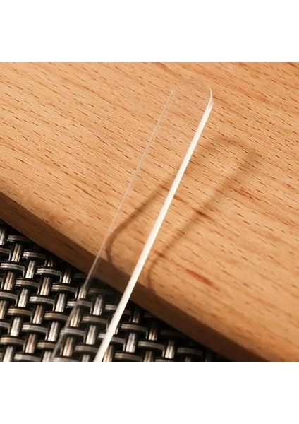 Şeffaf 10 Adet Akrilik Dondurma Çubukları Dondurma Çubuğu Çocuklar El Sanatları Dıy El Yapımı El Sanatları Yapma Bebek Duş Öpücük Hediye 11.3x1 cm (Yurt Dışından)