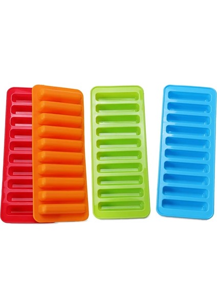 Mavi 1 Adet Yaz Silikon Buz Küpü Tepsi Kalıp Su Şişesi Için Uyar Dondurma Popsicle Yapma Kalıp Buz Topu Makinesi Mutfak Aksesuarları (Yurt Dışından)