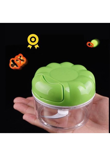 Yeşil Yeni Mini Ev Püre Sarımsak Püresi Manuel Kıyma Mutfak Püresi Minitip Gıda Yardımı Püre Sarımsak Presi (Yurt Dışından)