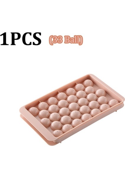 Pembe 17X10CM-1PC Buz Koza Hokeyi Pp Kalıp Dondurulmuş Viski Topu Popsicle Buz Küpü Tepsi Kutusu Lolipop Hediye Yapımı Mutfak Aletleri Aksesuarları (Yurt Dışından)