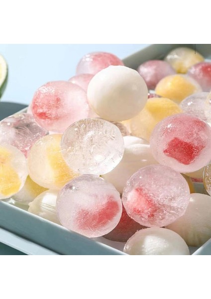 Pembe 17X10CM-1PC Buz Koza Hokeyi Pp Kalıp Dondurulmuş Viski Topu Popsicle Buz Küpü Tepsi Kutusu Lolipop Hediye Yapımı Mutfak Aletleri Aksesuarları (Yurt Dışından)