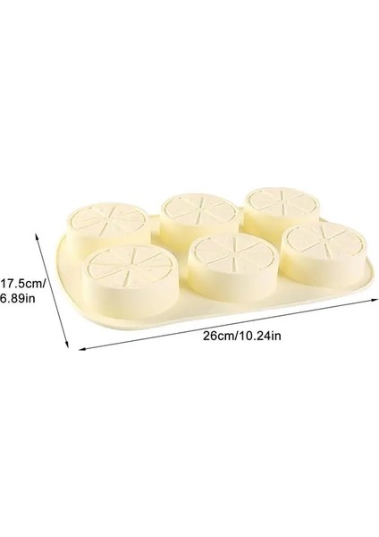 B Buz Küpü Tepsileri Taşınabilir Buz Küpü Makinesi Tepsileri Yeniden Kullanılabilir Chockelate Kalıp Ayırıcı Buz Küpü Kalıp 6 Kavite Buz Kalıbı Mutfak Aletleri (Yurt Dışından)