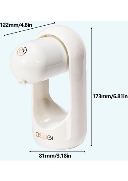 Beyaz Elektrikli Su Şişesi Dispenseri Şarj Edilebilir Namlulu Su Pompası Tip-C Arayüz Kamp Atölyesi Için Içme Suyu Aracı (Yurt Dışından) modelleri