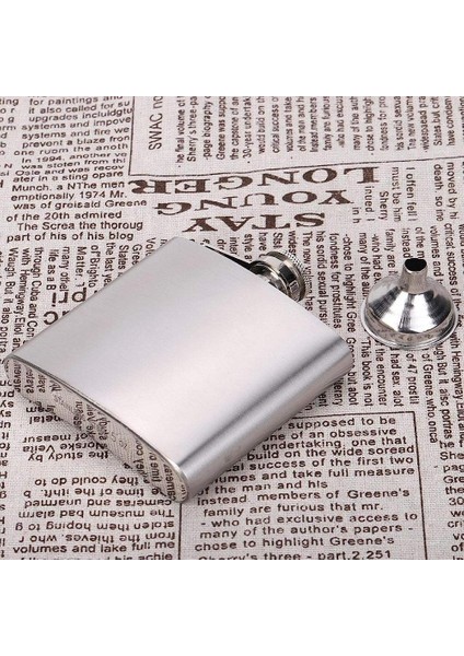 5OZ-140ML 1-12 Oz Paslanmaz Çelik Taşınabilir Cep Şişesi Flagon Şarap Viski Pot Kapağı Şişe Huni Seyahat Kamp Drinkware Şarap Bardağı (Yurt Dışından) modelleri