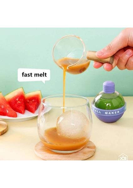 Sarı 8x6.7 cm Yaratıcı Buz Topu Kalıp Viski Küresel Buz Küpü Ampuller Buz Kalıp Gıda Sınıfı Silikon Buz Tepsisi Ev Yapımı Dıy Buz Topu Kalıbı (Yurt Dışından) modelleri