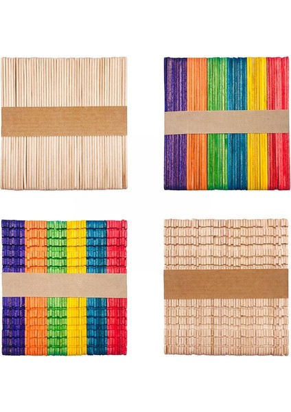 P 50 Adet 114MM 50/100 Adet Dondurma Dondurma Çubukları Doğal Ahşap Araçlar Kaşık Çubukları Buz Buz El Sanat Krem El Sanatları Kek Krem Lolly Kitchen G8I4 (Yurt Dışından) fırsatları