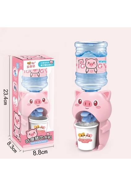 Büyük Pembe Domuz Mini Su Sebili Bebek Oyuncak Içme Suyu El Basın Su Şişesi Pompası Soğutucu Gerçekçi Sevimli Çocuk Cosplay Sahne Ev (Yurt Dışından) fiyatları