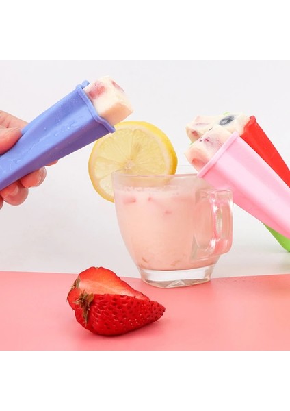 Yeşil Dondurma Kalıp Silikon Yaratıcı Çocuk Dıy Çikolata Tatlı Popsicle Kalıpları Ev Yapımı Dıy Popsicle Kalıpları Yaz Essentials (Yurt Dışından) modelleri