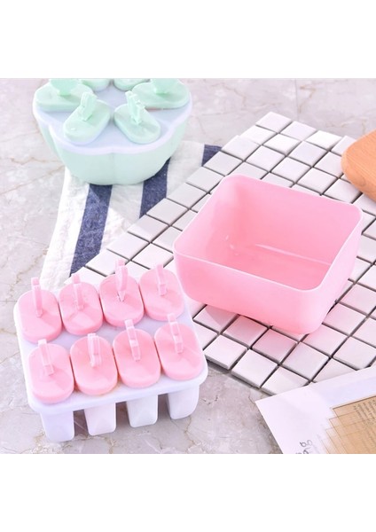 8 Girds Pembe 6/8 Hücre Dondurma Kalıp Buz Kalıbı El Yapımı Tatlı Buzlu Şeker Kalıp Dondurucu Meyve Buz Küpü Makinesi Dondurma Için Yeniden Kullanılabilir Formlar (Yurt Dışından) fırsatları
