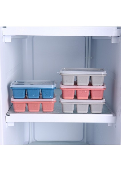 Yumuşak - Mavi 2 Adet 6 Izgaralar Buz Kalıbı Gıda Sınıfı Yumuşak Silikon Buz Küpü Kalıp Dondurma Buz Blokları Makinesi Dıy Soğuk Içecek Tepsisi Mutfak Buzdolabı Aletleri (Yurt Dışından) fırsatları