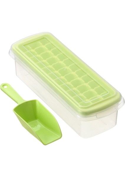 Yeşil Set 33 Izgaralar Pres Tipi Buz Küpü Makinesi Buz Kutusu Buz Kalıbı Çift Katmanlı Yaratıcı Buz Saklama Kutusu Hızlı Buz Makinesi Dondurucu Için Kapaklı Buz Tepsileri (Yurt Dışından) fiyatları