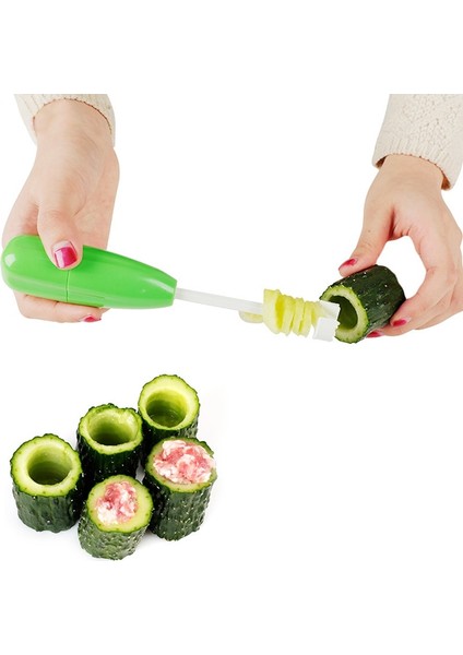 1 Takım 4 Adet/takım Sebze Matkap Kazma Tart Sebze Spiral Kesici Spiralizer Meyve Tart Sebze Delik Kazıcı Mutfak Gadget (Yurt Dışından) modelleri
