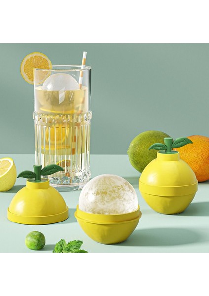 Turuncu Şeffaf Bar Buz Topu Kalıbı Ev Silikon Buz Kalıbı Yuvarlak Viski Gıda Sınıfı Ev Yapımı Freeze Buz Küpü Kalıp (Yurt Dışından) fırsatları