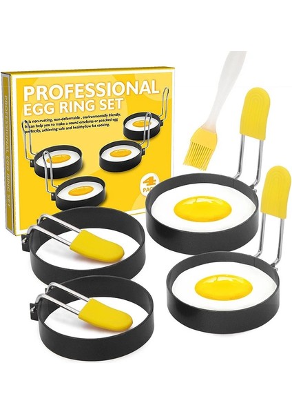 C04 1 Adet 1 Adet Paslanmaz Çelik Kızarmış Yumurta Gözleme Şekillendirici Omlet Kalıp Yapışmaz Omlet Gözleme Yapımcısı Pişirme Araçları Mutfak Aksesuarları (Yurt Dışından) modelleri