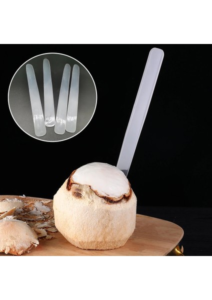 5 Adet Kazma Hindistan Cevizi Aracı Plastik Hindistan Cevizi Açacağı Et Çıkarma Yıkanabilir Hindistan Cevizi Tıraş Kesici Ahşap Saplı Ev Aletleri (Yurt Dışından) modelleri