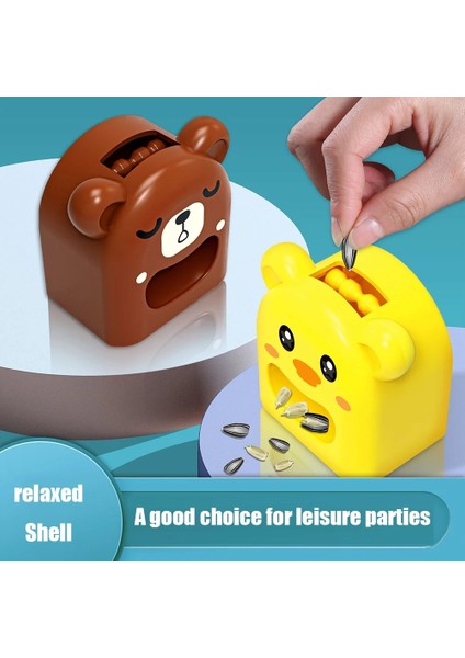 Kahve Kavun Çekirdeği Soyucu Otomatik Bombardımanı Makinesi Ayçiçeği Kavun Çekirdeği Tembel Artefakt Açacağı Fındıkkıran Mutfak Aksesuarları Parti Için (Yurt Dışından) fiyatları