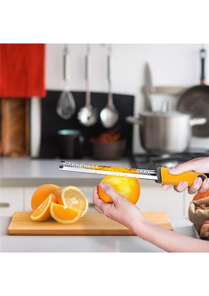 Sarı El Peynir Değirmeni Paslanmaz Çelik Sarımsak Rende Sebze Meyve Değirmeni Limon Zester Narenciye Zencefil Peynir Taşlama Aletleri (Yurt Dışından)