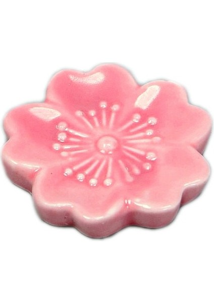 Pembe Seramik Sakura Çiçeği Çubuklarını Tutucu Çiçek Çubuklarını Yastık Japon Çubuklarını Dinlenme Standı Mutfak Sofra Yemek Dekor (Yurt Dışından) fiyatları