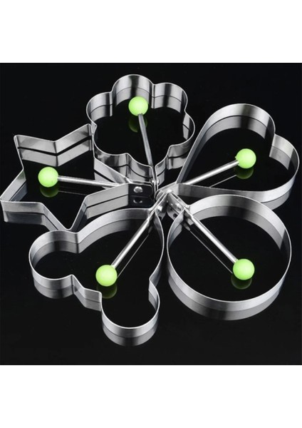 Yuvarlak 5 Adet 5/8/10 Adet Aşk Omlet Aksesuarları Kaymaz Kızarmış Yumurta Kalıp Aile Yuvarlak Omlet Uygun Paslanmaz Çelik Aletler Ev (Yurt Dışından) fiyatları