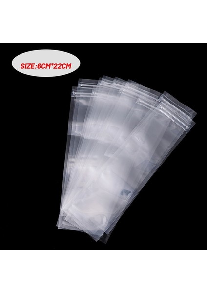 6X22CM 20 Adet Kremasız Tek Kullanımlık Kalıp Tüp Dondurucu Torbaları ile Bpa Buz Buzlu Şeker Suyu Buz Meyve Çubukları 20/60X Fermuarlı Çanta Smoothies Mühürler Yoğurt (Yurt Dışından)