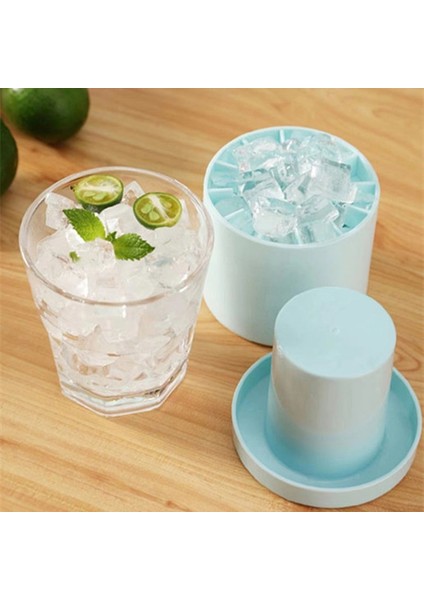 Mavi Buz Küpleri Tepsi Kalıp Buz Kovası Fincan Kalıbı Hızla Dondurun Silikon Buz Yapıcı Yaratıcı Tasarım Buz Kovası Viski Buz Yapıcı (Yurt Dışından) indirimleri