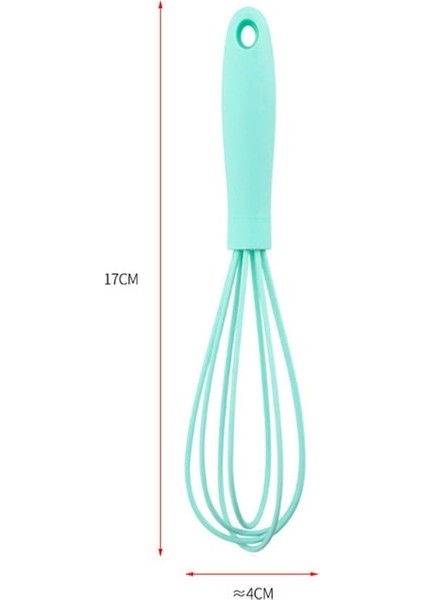 Mavi 17 cm 1 Adet Manuel Yumurta Çırpıcı Pp Kolu Çırpma Süt Yumurta Mutfak Eşyası Kaymaz Çok Amaçlı Yumurta Krem Karıştırma Mikser Araçları (Yurt Dışından)