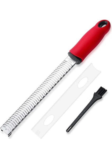 Yeşil Premium Zester Rende - Paslanmaz Çelikten Üretilmiş Bıçak - Narenciye ve Rendelenmiş Peyniri Rendelemek Için - Yumuşak Dokunuşlu Sap, Mutfak Aletleri (Yurt Dışından)