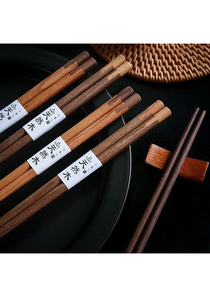 2 Çift A 2 Çift Çubuklarını Japon Suşi Çubukları Yaratıcı Ekleme Ahşap Çubuk Seti Kore Çin Yemeği Çubuklarını Ahşap Sofra (Yurt Dışından)