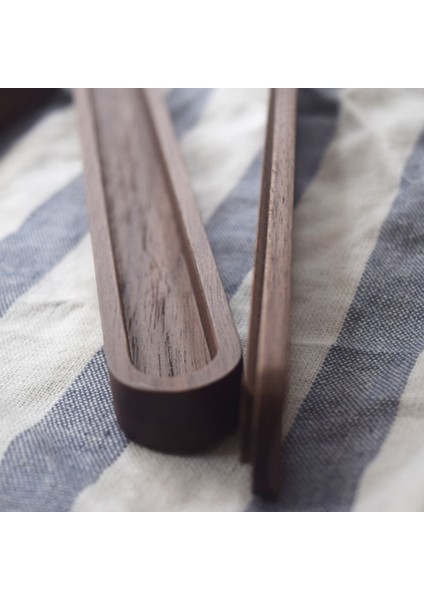 B-23 Çin Yemek Çubukları Kutusu Ahşap Çubuk Hediye Kutusu Taşınabilir Siyah Ceviz Çubuk (Yurt Dışından) modelleri