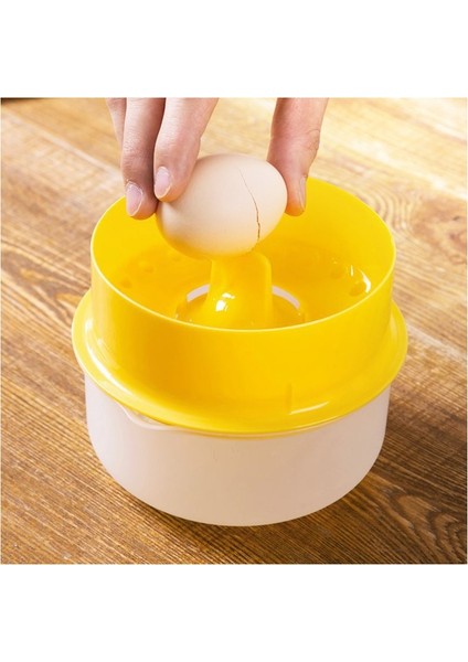 Turuncu Yumurta Beyaz Ayırıcı Saklama Kutusu ile Yumurta Ayırıcı Mutfak Aletleri Yumurta Sarısı Protein Filtresi Alet Yemek Bar Ev Mutfak Için (Yurt Dışından) indirimleri
