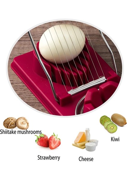 Yeşil 1 Pc Paslanmaz Çelik Yumurta Kesici Yumurta Dilimleme Çok Fonksiyonlu Meyve Sebze Kesme Mutfak Aksesuarları Dilimleme Pişirme Araçları (Yurt Dışından) fırsatları