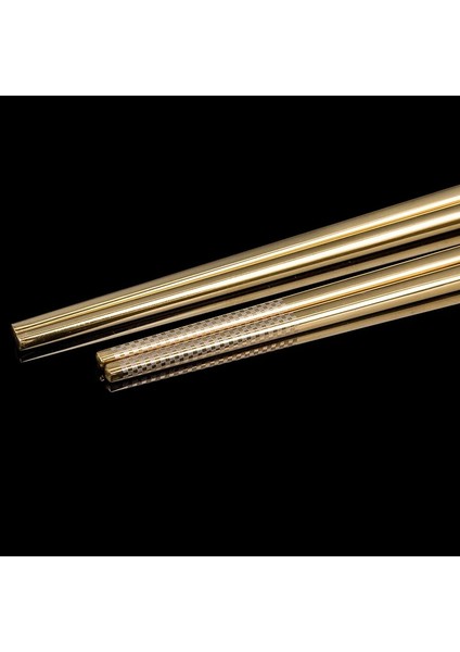 1 Çıft Sıyah Balleenshiny 304 Paslanmaz Çelik Lüks Çin Çubuklarını Lazer Gravür Fortune Çubuk Suşi Hashi Gıda Çubukları Sofra (Yurt Dışından)