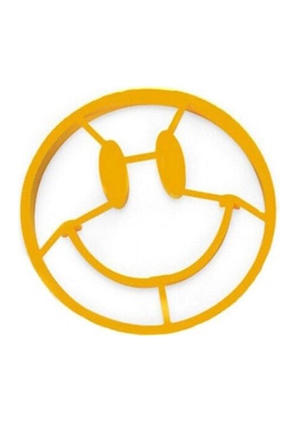 Gülümseme Yüz Kahvaltı Omlet Kalıp Silikon Yumurta Gözleme Halka Şekillendirici Pişirme Aracı Dıy Mutfak Aksesuarları Gadget Plastik Yumurta Ayırıcı (Yurt Dışından)