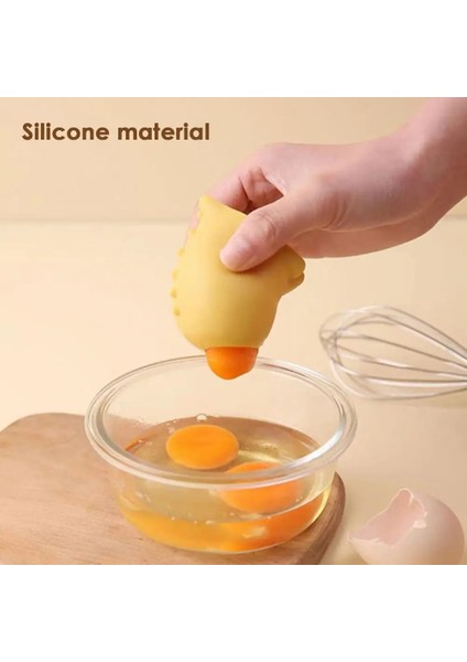 Sarı Yumurta Bölücü Sıkma Esnek Restoran Sarısı Ayırıcı El Yumurta Bölücü Yumurta Çıkarıcı Sarısı Ayırıcı Mutfak Gadget'ı (Yurt Dışından)
